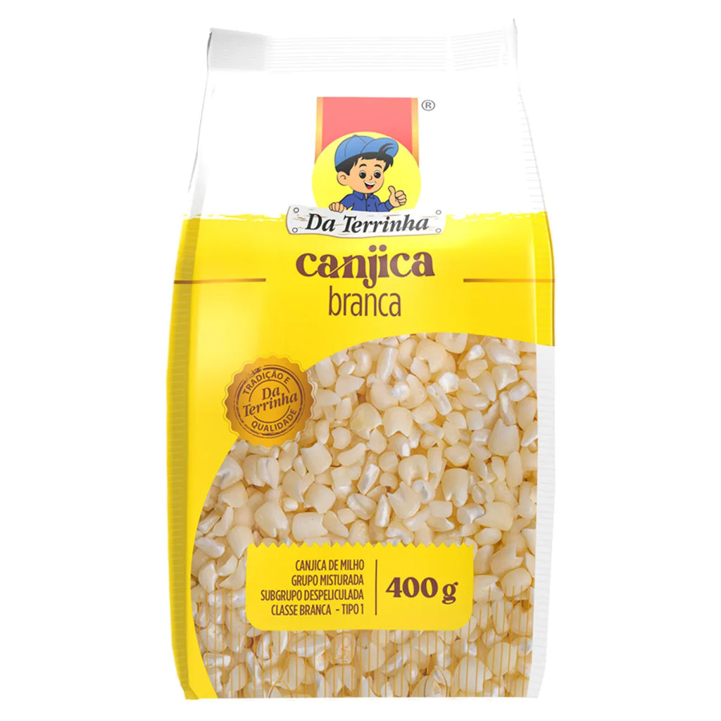 Canjica de Milho Branca 400g (DA TERRINHA) BB 24 March 2026