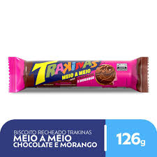 Biscoito Sabor Meio a Meio 126g (TRAKINAS)