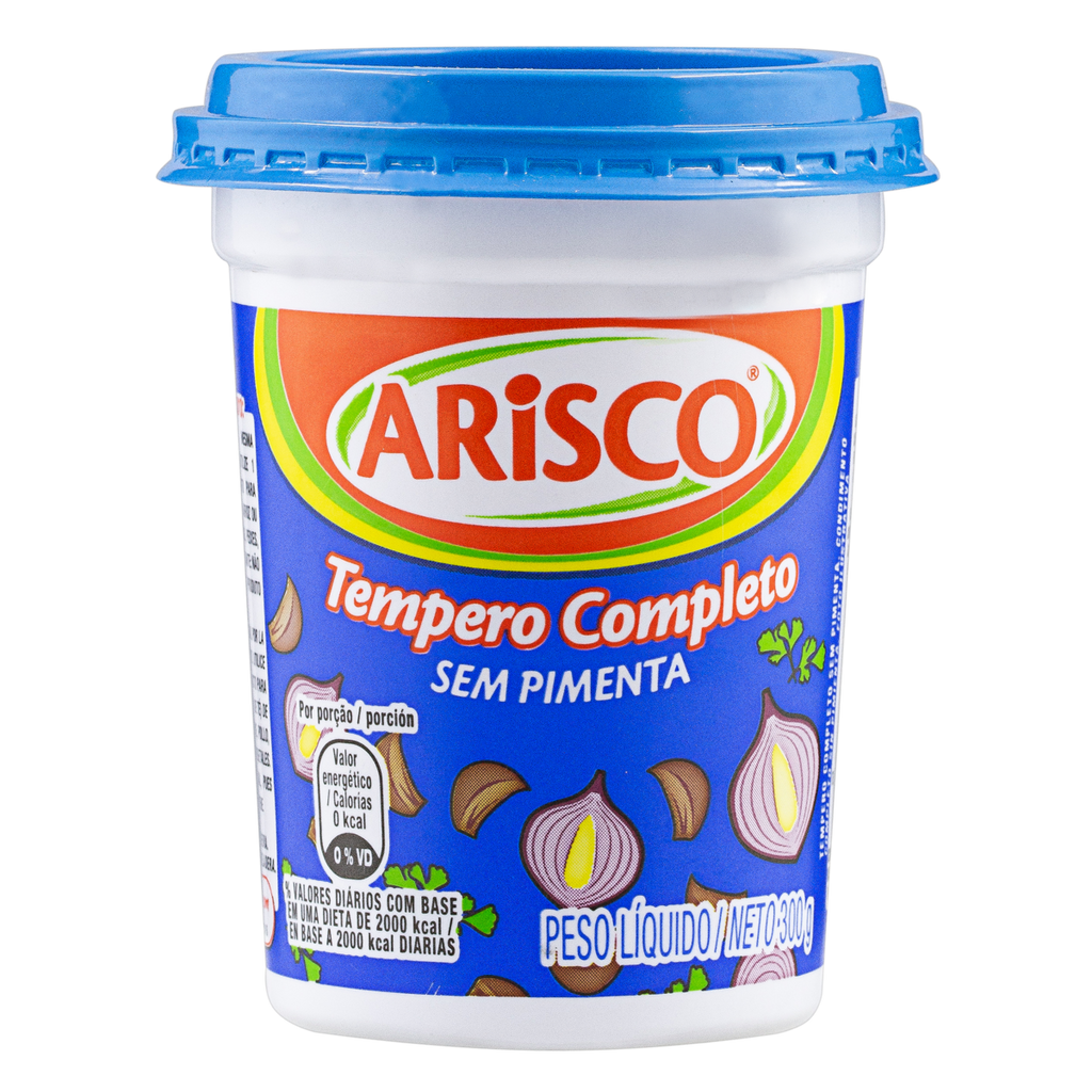 Tempero Completo sem Pimenta 300g (ARISCO)