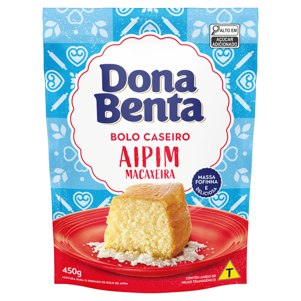 Bolo Aipim Macaxeira 450g (DONA BENTA)