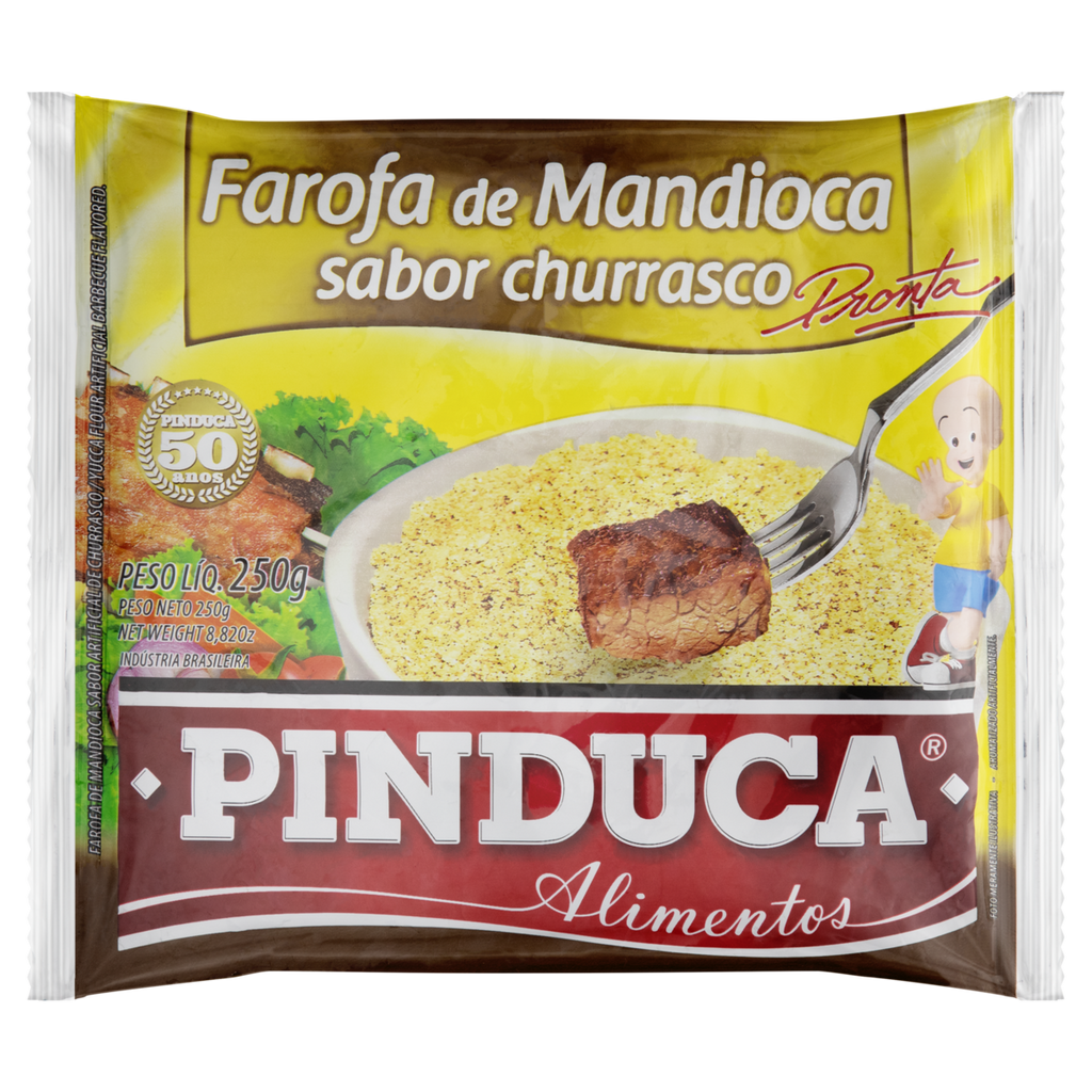 Farofa Sabor Churasco 250g (PINDUCA)