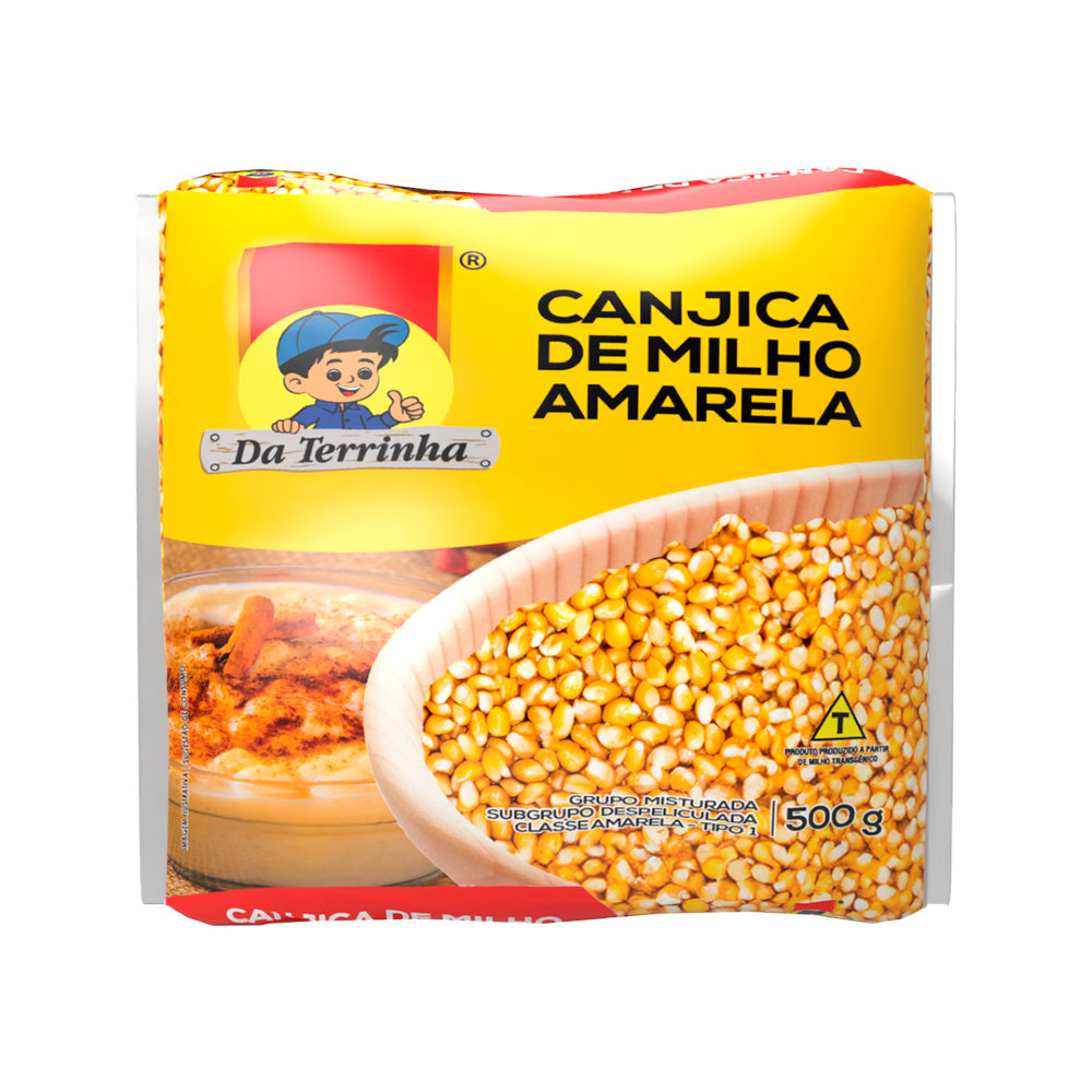 Canjica de Milho Amarela 500g (DA TERRINHA)