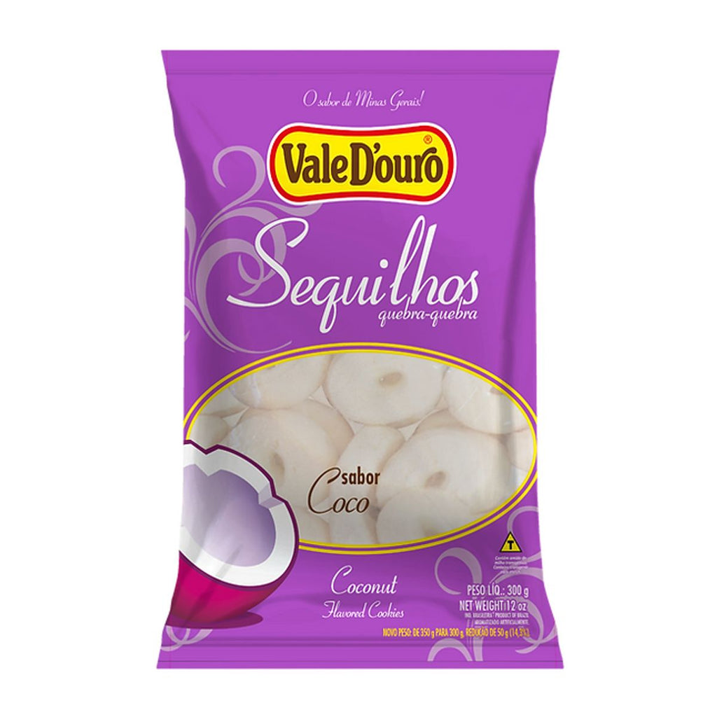 Sequilho Sabor Coco 300g (VALE D'OURO)