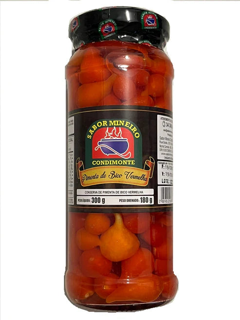 Pimenta Biquinho - Bico 300g (SABOR MINEIRO)