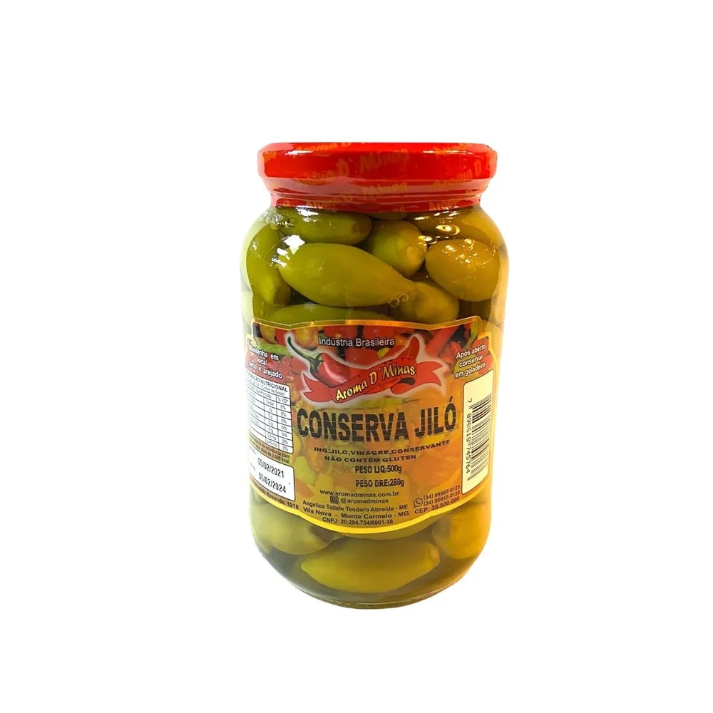 Jilo em Conserva 280g (AROMA de MINAS)