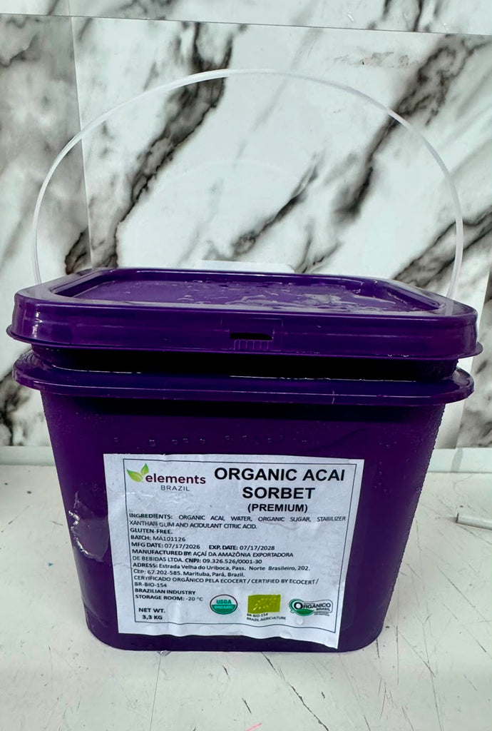 Acai Organico Sorbet  (ELEMENTS BRAZIL)