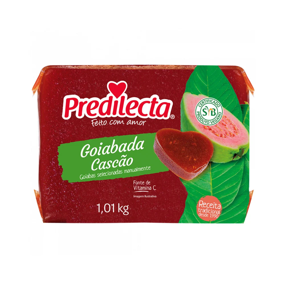 Goiabada Cascão Embalagem de 1,01kg (PREDILECTA)