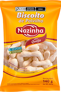 Biscoito de Polvilho Queijo 140g (NAZINHA)