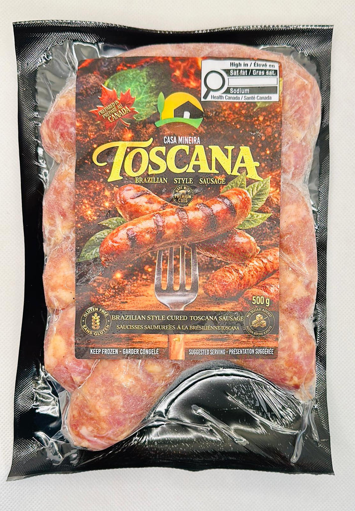 Linguica Toscana 500g (CASA MINEIRA)