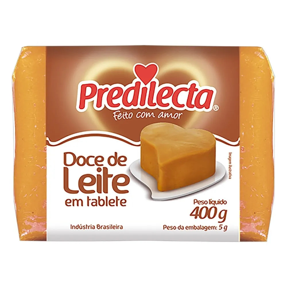Doce de Leite Tablete 400g (Predilecta)
