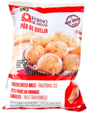 Pao de Queijo Congelado 400g (FORNO DE MINAS)