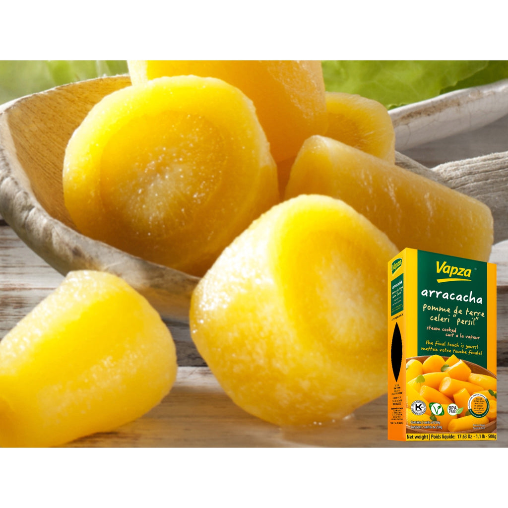 Mandioquinha Cozida e a Vacuo Arracacha 500g (VAPZA)