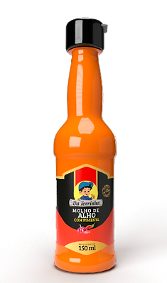 Molho de Alho com Pimenta 150 ml (DA TERRINHA)