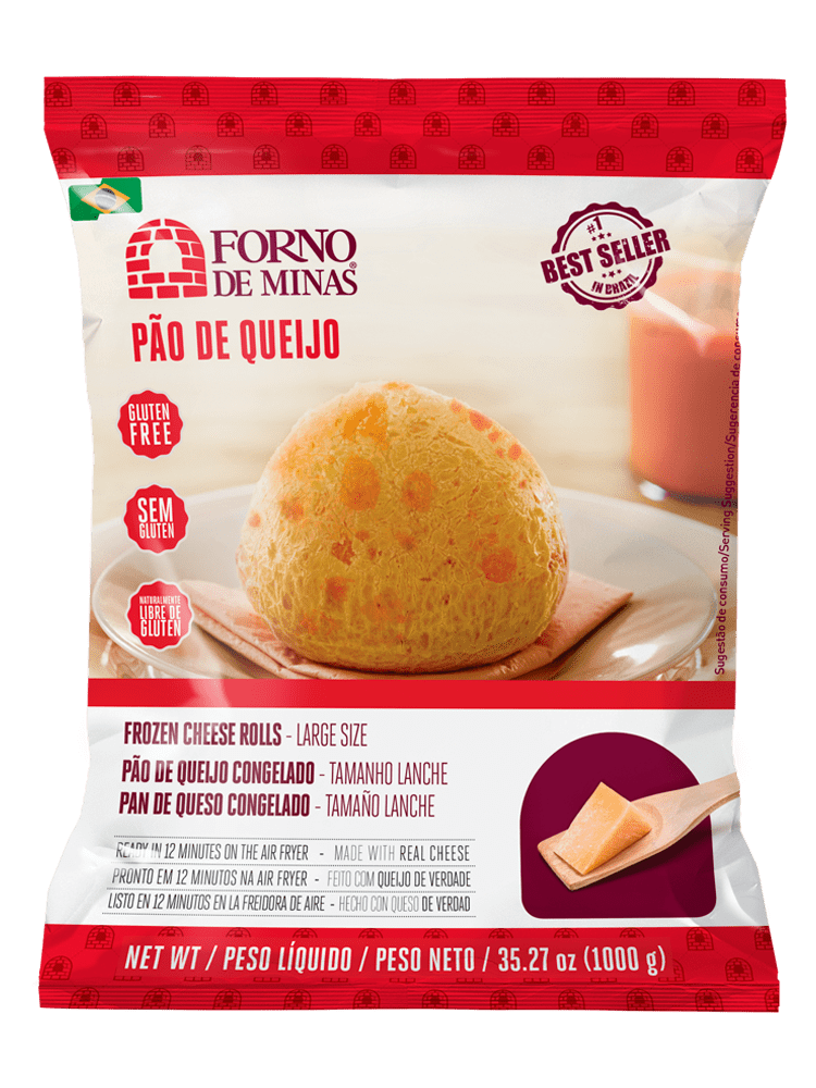 Pao de Queijo "Lanche" 1kg (FORNO DE MINAS)